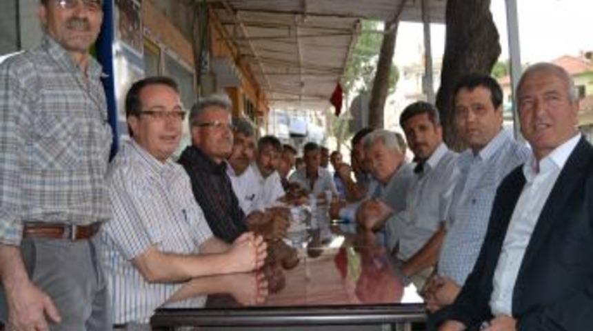 Saruhanlı Esnafı Birlik I&ccedil;in Mevlit Okuttu Ve Pilav Dağıttı