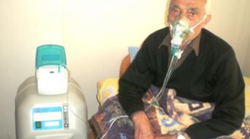 Kablo Hırsızları Makineye Bağlı Akciğer Hastasını Zor Durumda Bıraktı