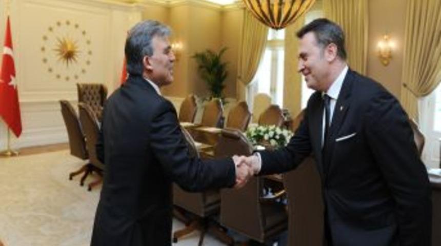 Beşiktaş'tan Cumhurbaşkanı Gül'e Ziyaret