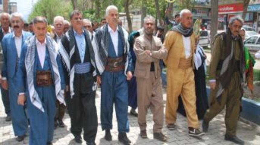 Y&uuml;ksekova'da K&uuml;rt Dili Mitingi