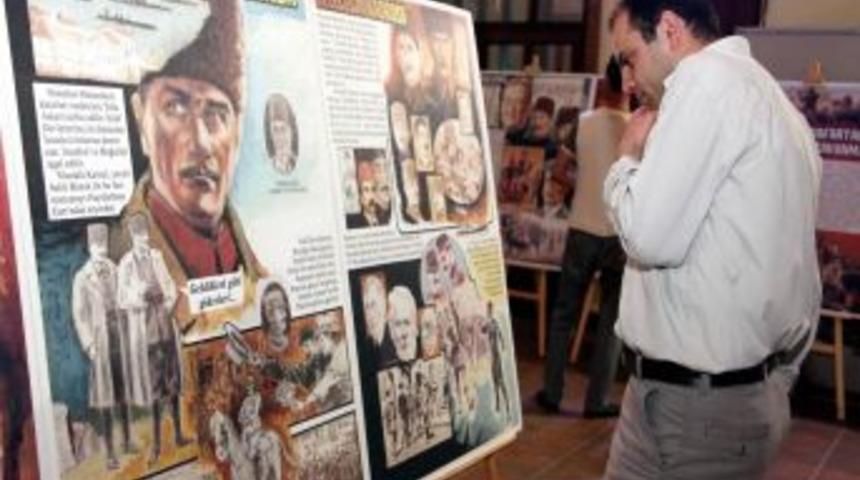 Eskişehir'de "bir İmparatorluğun &Ccedil;&ouml;k&uuml;ş&uuml;" Resim Sergisi A&ccedil;ıldı