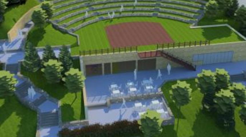 Belediyeden &Ccedil;ukurambar'a &Ccedil;im Amfi