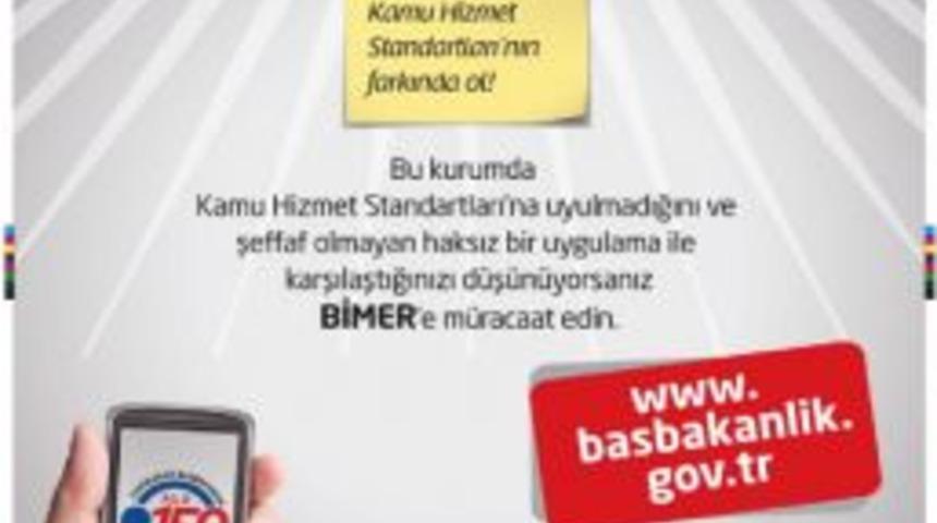Başbakanlık'tan 'Alo 150 BIMER Hattını Arayın Yasal Hakkınızı Kullanın' &Ccedil;ağrısı