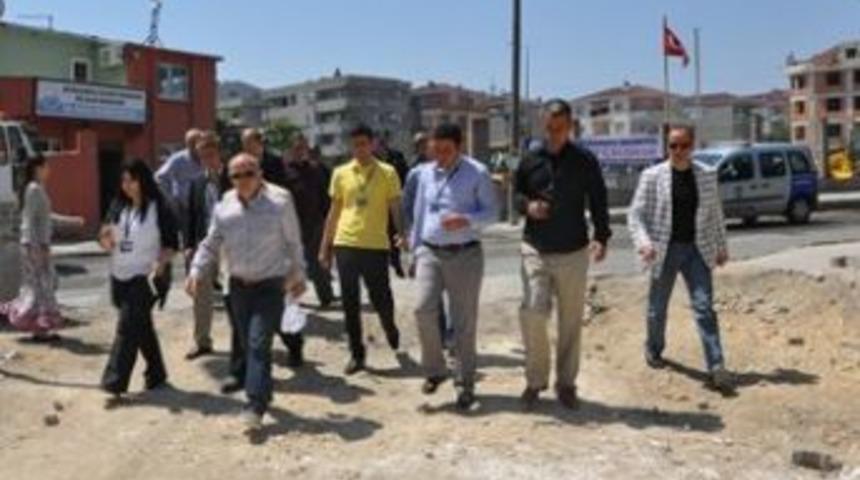 Akg&uuml;n, Tepecik&rsquo;teki &ccedil;alışmaları inceledi