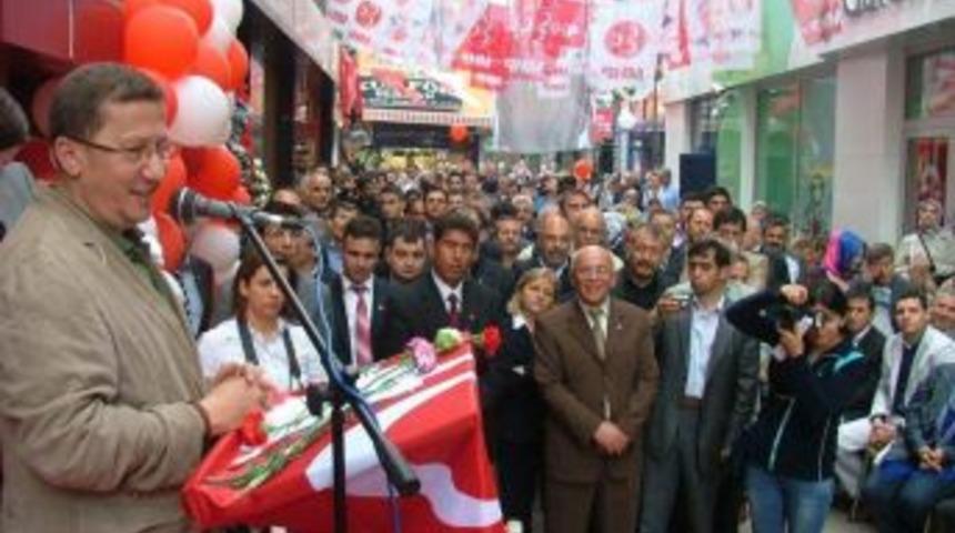 Karam&uuml;rsel Mhp İl&ccedil;e Binası A&ccedil;ıldı