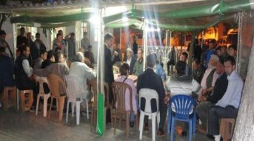 Edremit'te Ak Kadrolar K&ouml;y Ziyaretinde