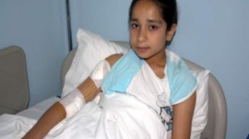 Maganda Kurşunu K&uuml;&ccedil;&uuml;k Ceren'i Yaralandı