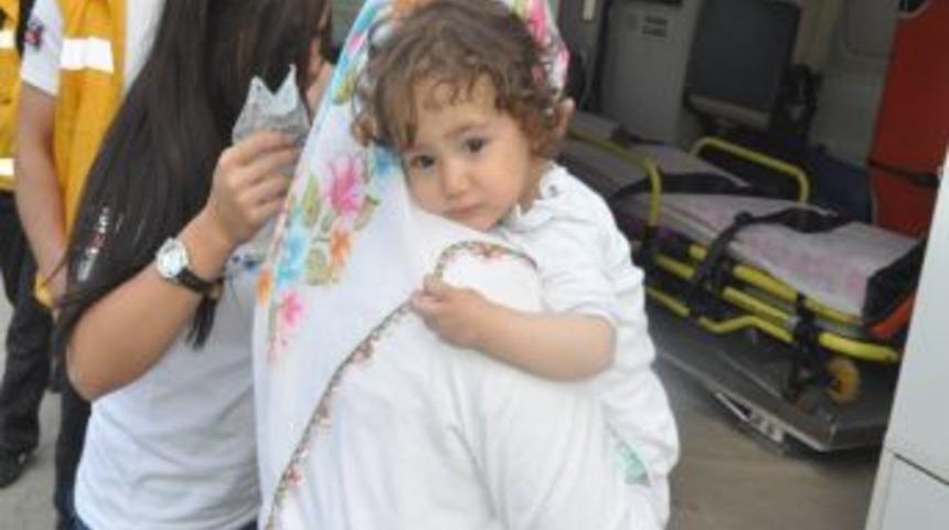 İkinci Kattan Beton Zemine D&uuml;şen Bebeğin Burnu Bile Kanamadı