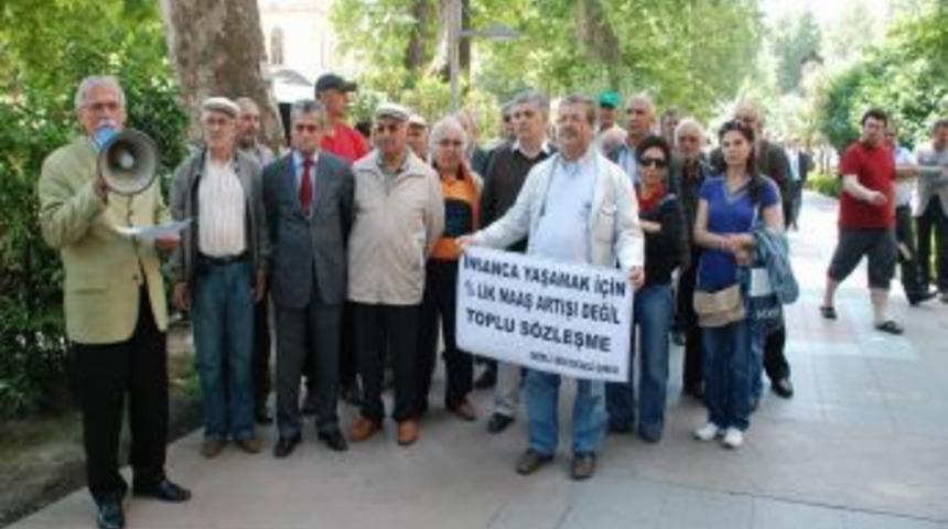 Emeklilerden H&uuml;k&uuml;mete Eleştiri