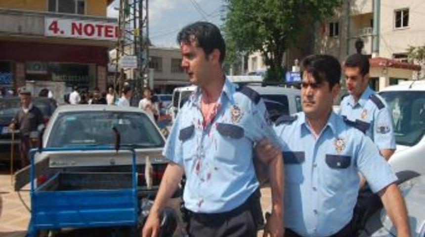 Batman'da Polis İşportacılarla Tartıştı