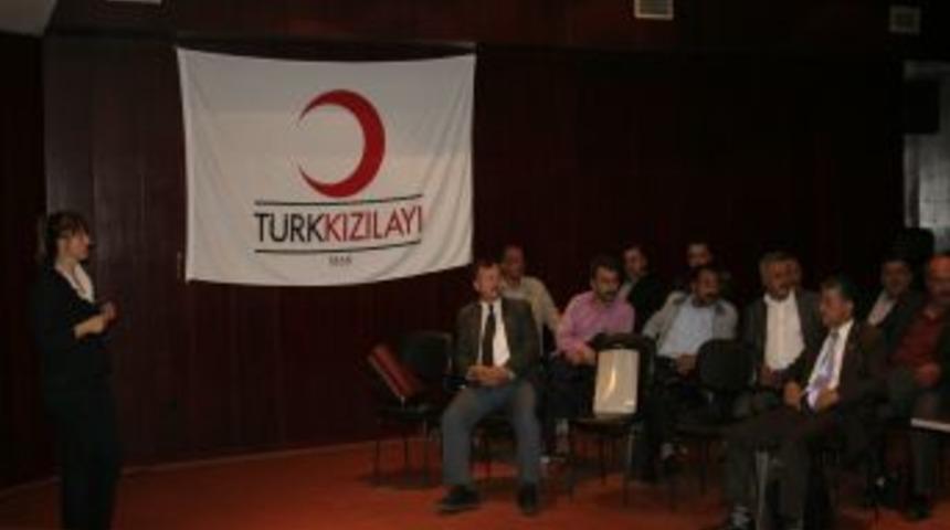 T&uuml;rk Kızılay'ından, Muhtarlara Seminer