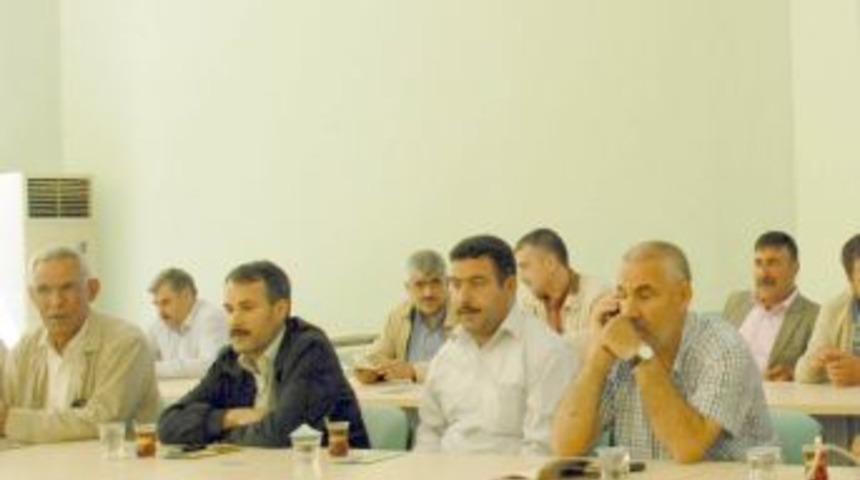 Şanlıurfa'da S&uuml;ne M&uuml;cadelesi Bilgilendirme Toplantısı Yapıldı