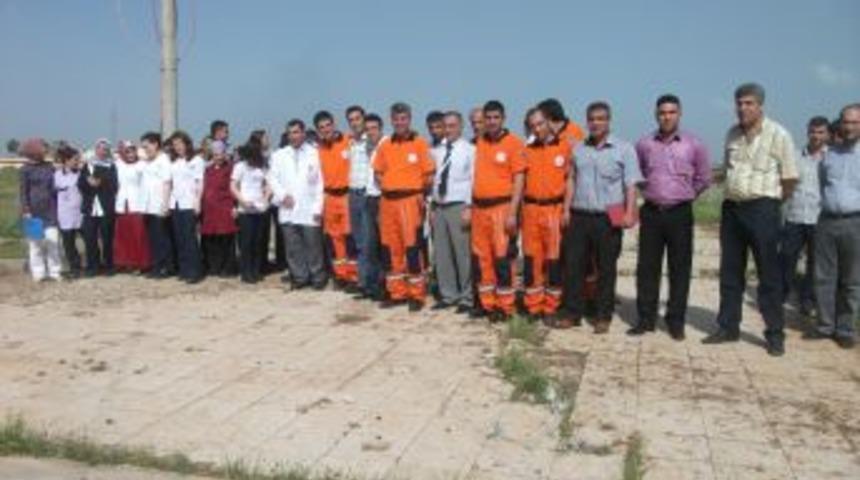 Diyarbakır Eğitim Ve Araştırma Hastanesi'nde Yangın Tatbikatı