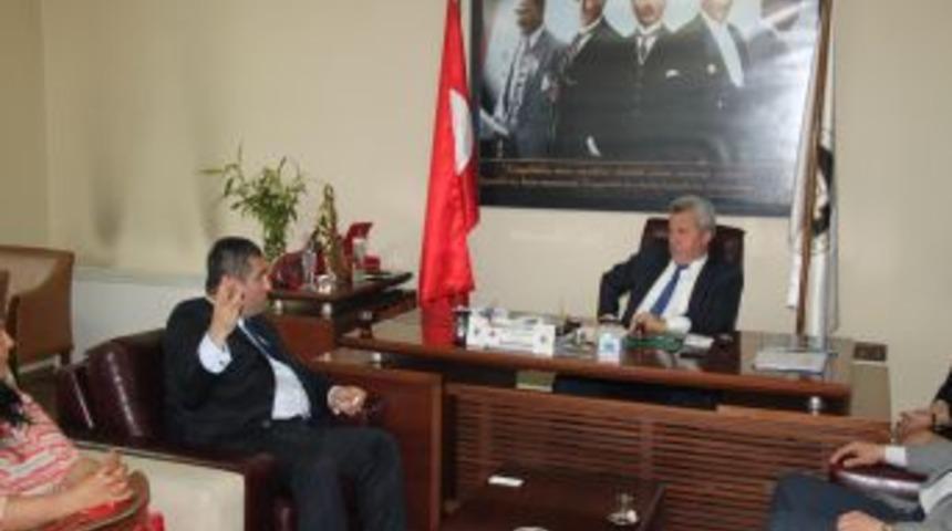 Chp Merkez İl&ccedil;e Y&ouml;netimi Tso Başkanı Demir'i Ziyaret Etti