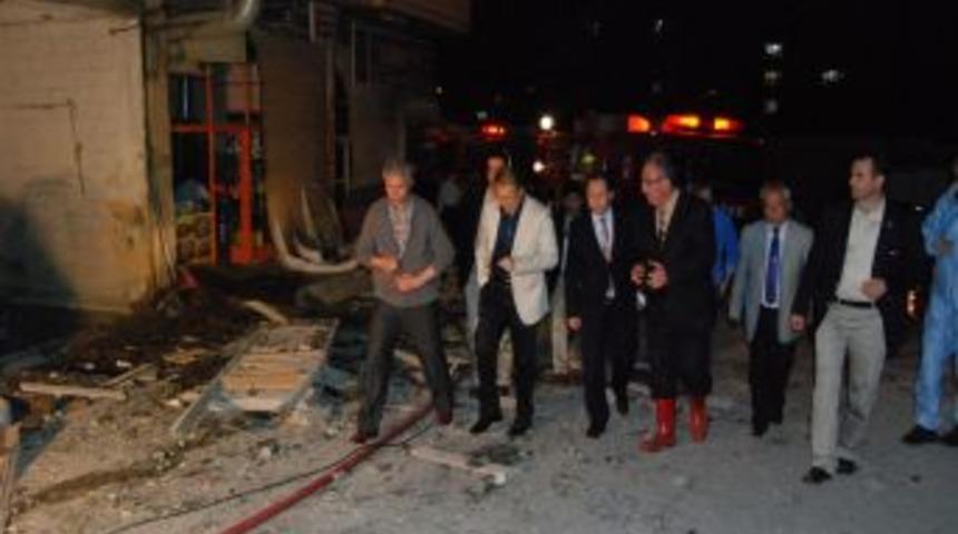 Otogaz Tamirhanesinde Patlama: 1 &Ouml;l&uuml;, 7 Yaralı