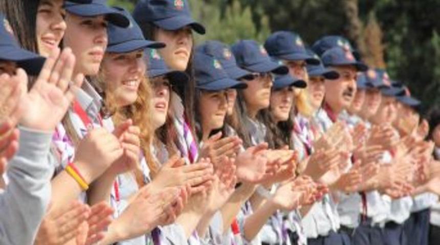 T&uuml;rkiye İzcileri Samsun'da "kurtuluşa İlk Adım Kampı"nda Buluştu