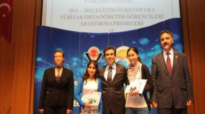 'orta&ouml;ğretim &Ouml;ğrencileri Araştırma Proje Yarışması" &Ouml;d&uuml;lleri Verildi