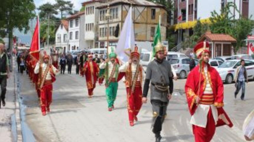 Mudurnu'da Mehteran G&ouml;sterisi Yapıldı