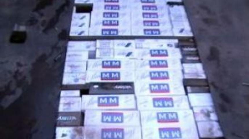 Sakarya'da Ka&ccedil;ak Sigara Operasyonu