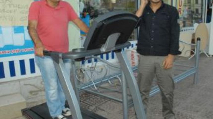 Siverek'te Koşu Bandına B&uuml;y&uuml;k İlgi