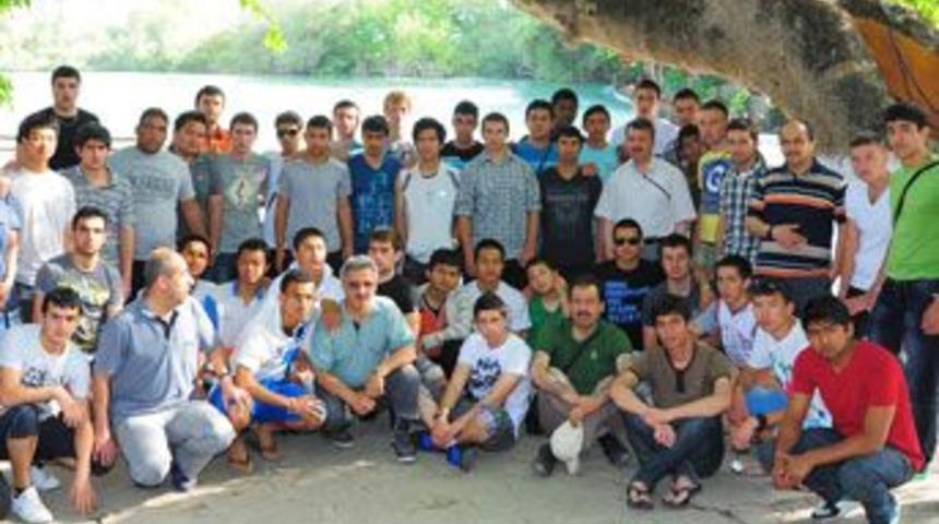 Yabancı &ouml;ğrenciler Manavgat&rsquo;a hayran kaldı