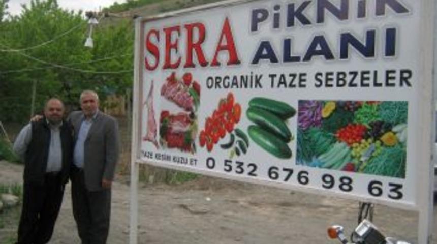 Sera Piknik Alanı&rsquo;nda ziyafet keyfi