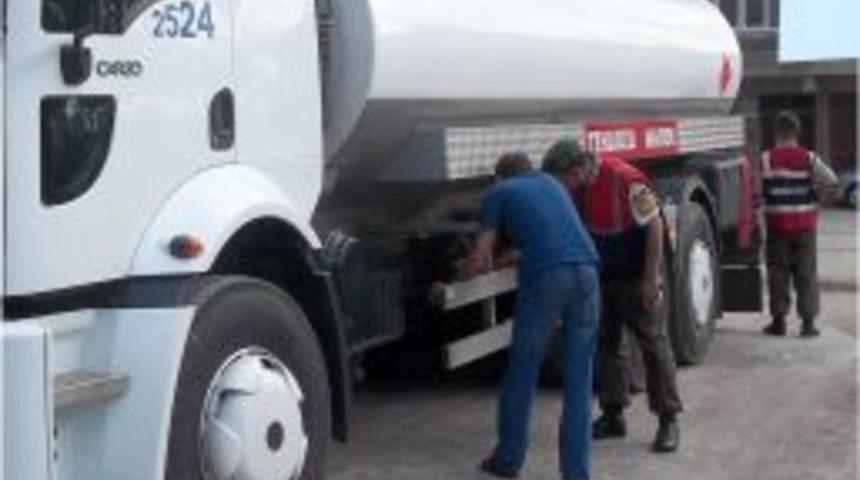 Karacabey&rsquo;de 25 Bin Litre Jet Yakıtı Ele Ge&ccedil;irildi