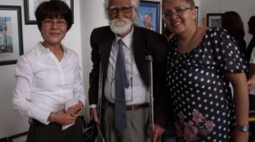 Fethiyeli &Ouml;ğrenciler Ebru H&uuml;nerlerini Sergiledi