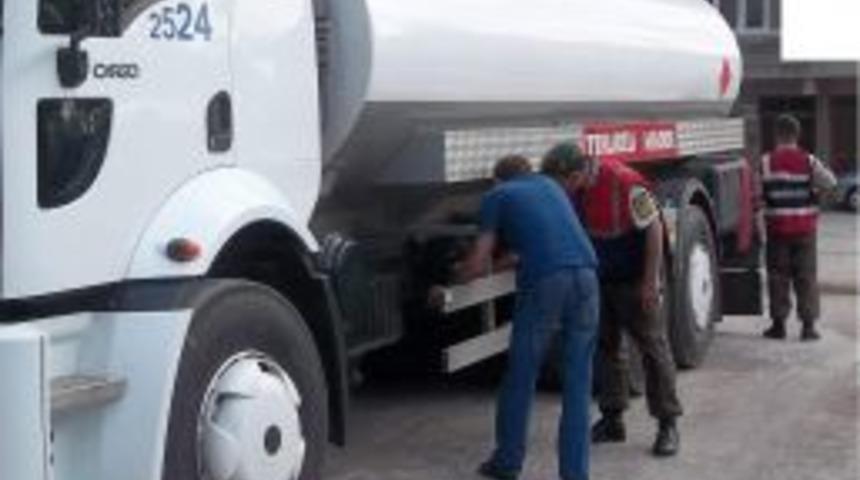 Bursa'da 25 Bin Litre Akaryakıta El Konuldu