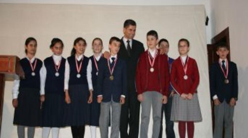 Gerede'de 2. Yapılan Sayısal Bilimler Olimpiyatı'nın &Ouml;d&uuml;l T&ouml;reni Yapıldı