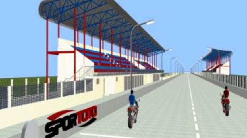 &Ouml;demiş Belediyesi İl&ccedil;ede Yapılması Planlanan Motodrag Pisti'nin İlk Etap İhalesini İptal Etti.