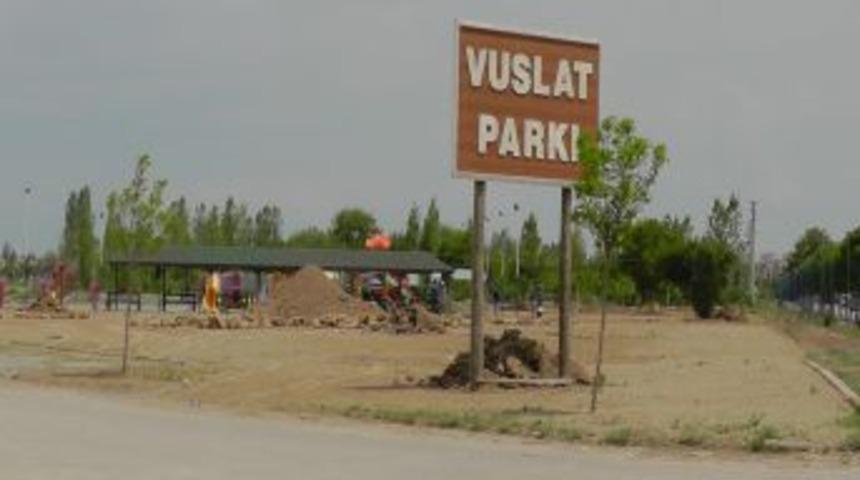 Vuslat Parkı'nda &Ccedil;alışmalar Yeniden Başladı