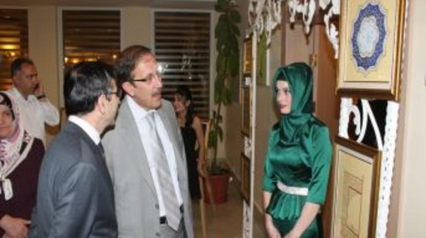 Paland&ouml;ken Belediyesi Tezhip Kursu'da Sergi Zamanı