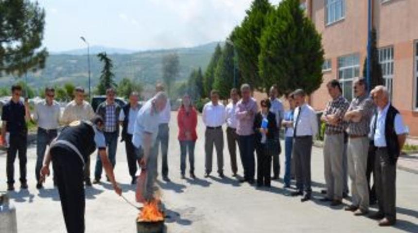 Saski'den Yangın Eğitimi Semineri