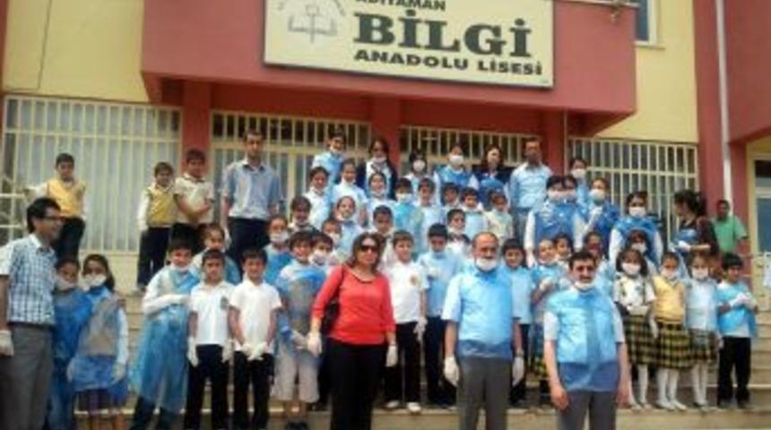&Ouml;ğretmen Ve &Ouml;ğrenciler &Ccedil;&ouml;p Topladı