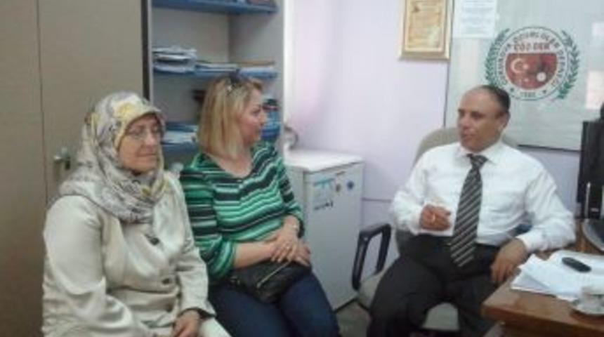 Mhp'li Kadınlardan Engellilere Destek Ziyareti