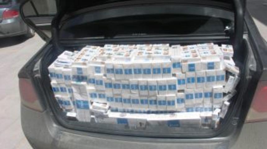 Yozgat&rsquo;ta 14 Bin 420 Paket Ka&ccedil;ak Sigara Ele Ge&ccedil;irildi