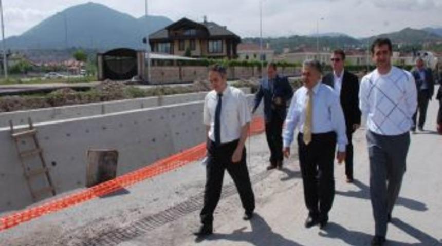 Melikgazi Belediyesi Taşkın Koruma Kanalı İnşa Ediyor