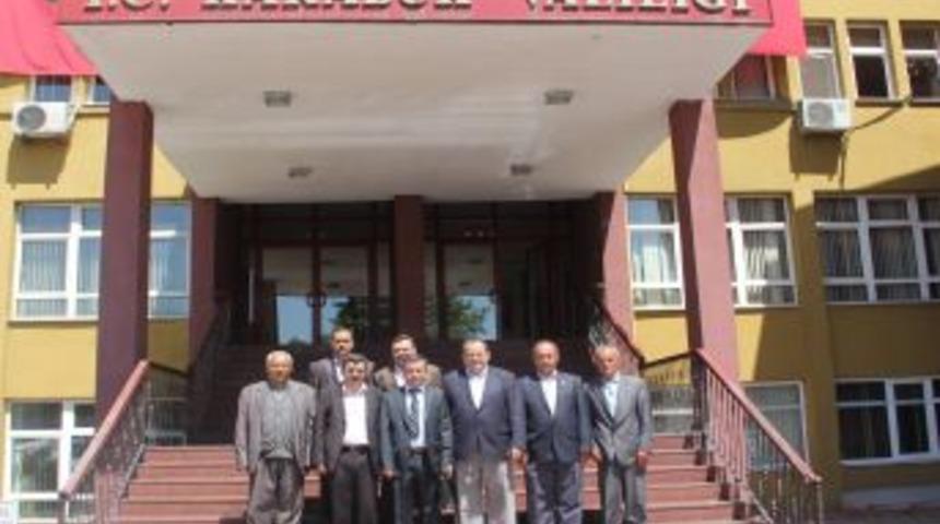 Uluyayla Derneği'nden Vali K&uuml;&ccedil;&uuml;k'e Ziyaret