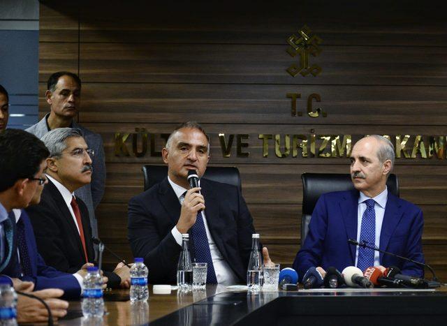 Kültür Bakanı Ersoy: Yeni dönemde öncelikli hedef nitelikli turist