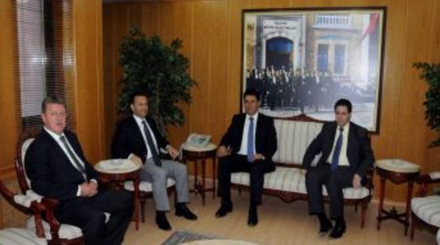 Kktc Ulaştırma Bakanı Vali Aksoy'u Ziyaret Etti