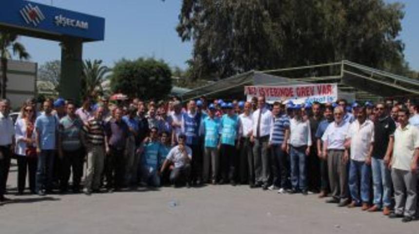 Soda Sanayi Ve Kromsan'da Grev