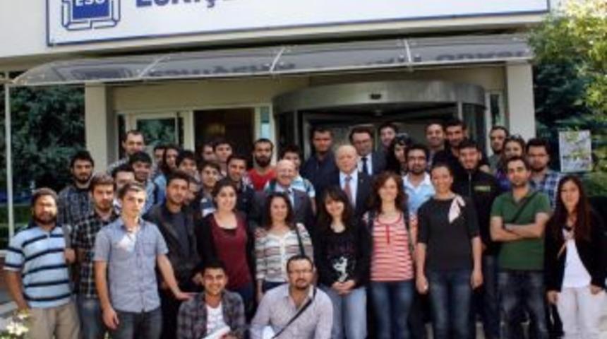 M&uuml;hendislik Fak&uuml;ltesi &Ouml;ğrencileri Eso'yu Ziyaret Etti
