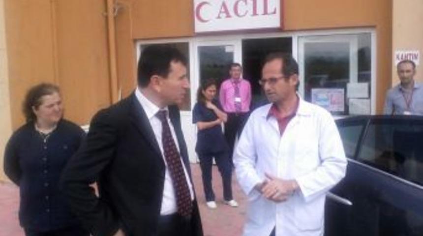 İl Sağlık M&uuml;d&uuml;r&uuml; T&uuml;rkyılmaz Sahaya İndi