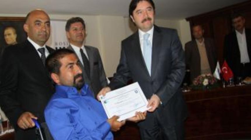 Bodrum'daki Girişimcilik Kursunu Bitirenlere Sertifika Verildi