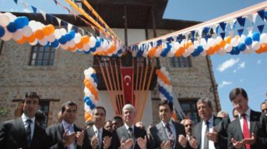 Ağalar Konağı K&uuml;lt&uuml;r Evi'nin Temeli Atıldı