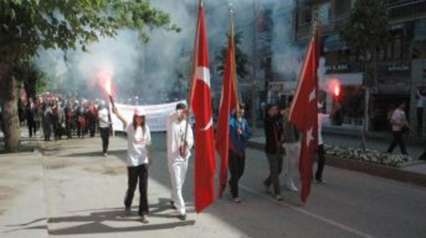 Kırşehir&rsquo;de 19 Mayıs Coşkuyla Kutlandı