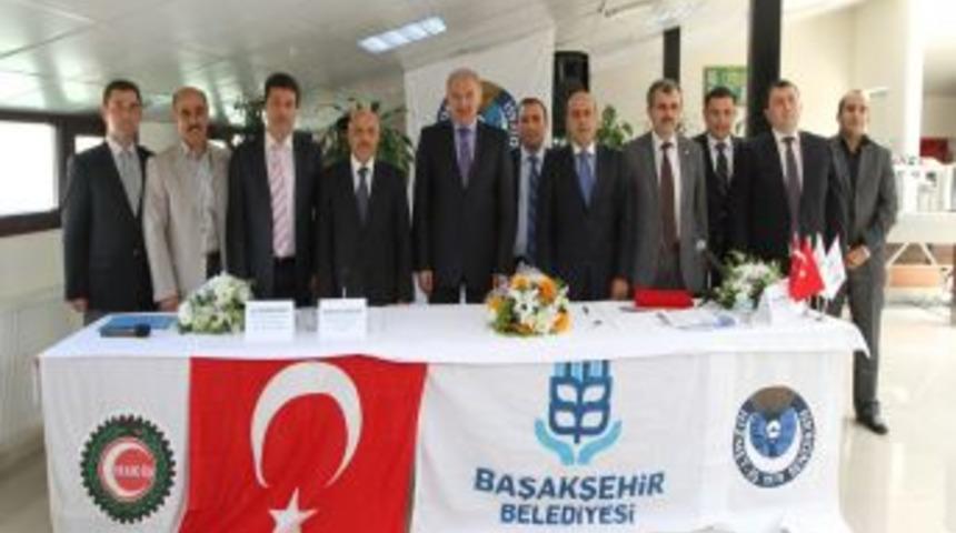 Başakşehir Belediyesi, Iş&ccedil;ilerle S&ouml;zleşme Imzaladı