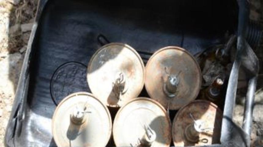 &Ccedil;ukurca'da Patlayıcı Madde Bulundu