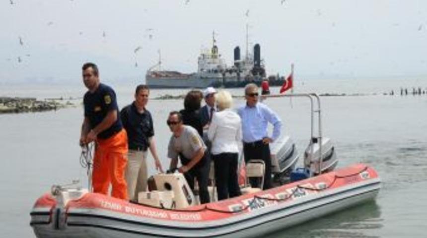 Ragıp Paşa Dalyanı'nın Su Altında Kalan Duvarları Yıkıldı